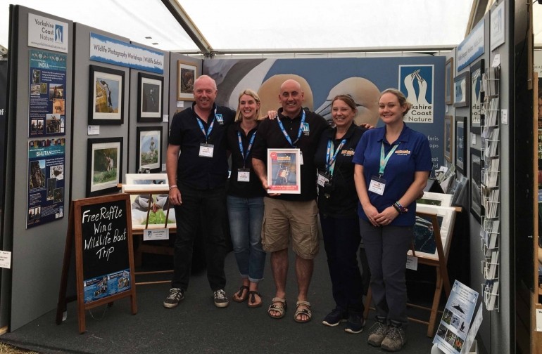 Winning first place for Best Tourism Stand at Bird Fair 2018 © Jo Ruth