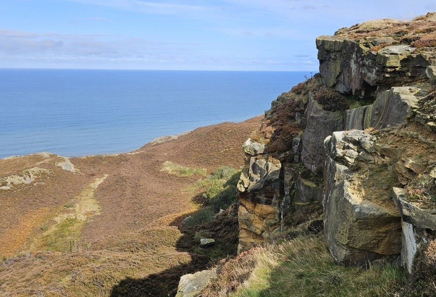 Boulby Cliffs - September 2024 © Richard Baines