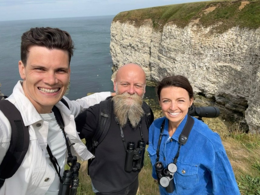 Mark & guests on the YCN Puffin Safari