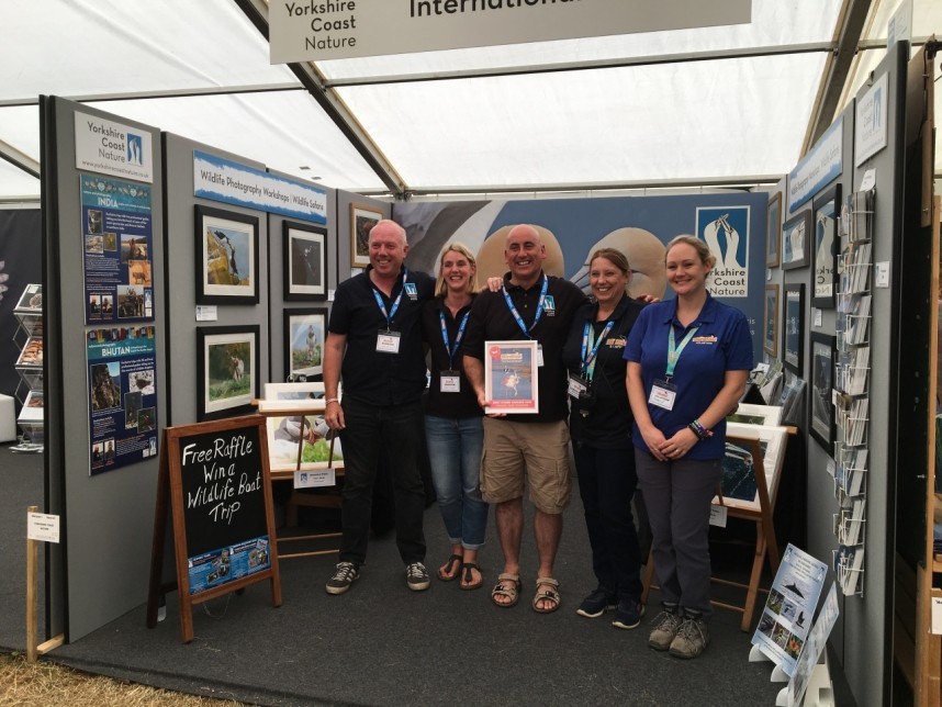 Richard, Steve and Nicola chuffed in 2018